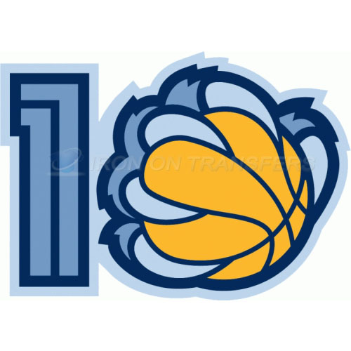 Memphis Grizzlies Iron-on Stickers (Heat Transfers)NO.1059